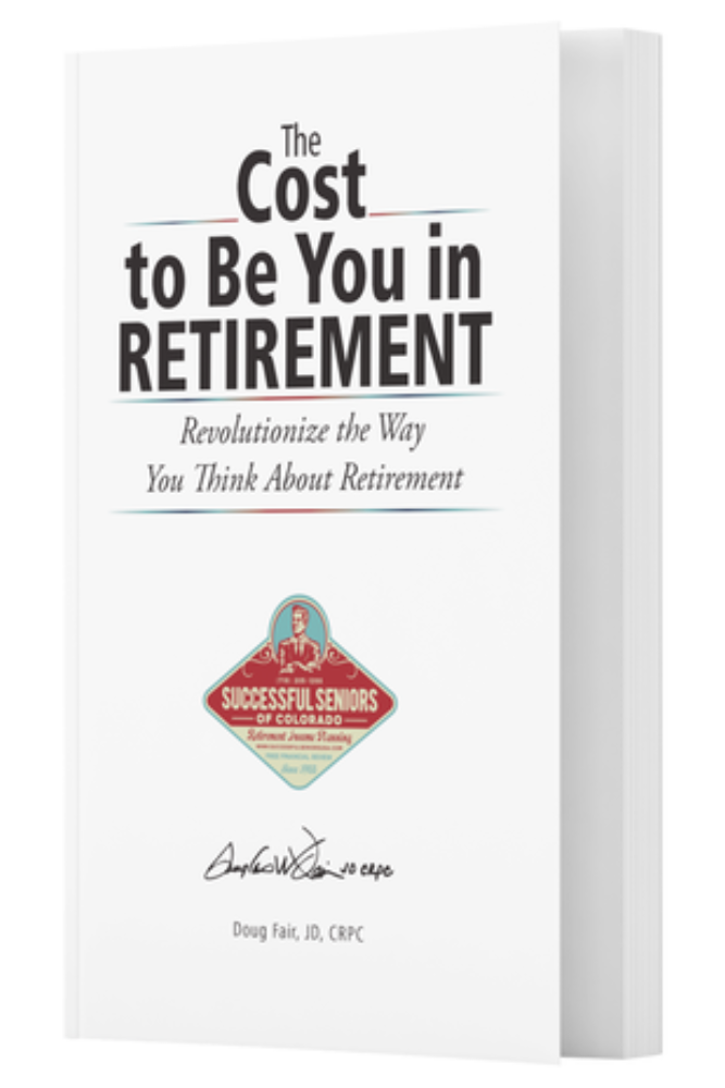 The Cost to be You in Retirement by Doug Fair Cover PNG